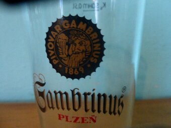 SKLENICE GAMBRINUS č.16 - 3