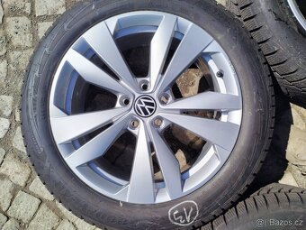 VW ID.3 orig. zimni kola 5x112 + 215/55/18 ZIMA - 3