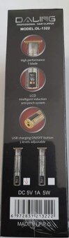 USB nabíjecí zastřihovací strojek s digitálním displejem uka - 3