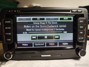 Škoda Columbus RNS510 3T0035686D LED DAB aktualizované - 3