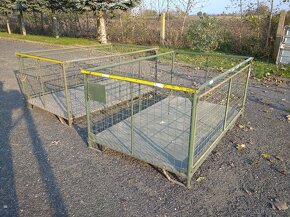 Velké klece, koše bedny na dřevo nebo jiný materiál 4ks - 3