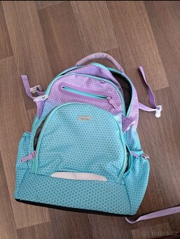 Studentský batoh OXY Ombre Blue - pink - 3