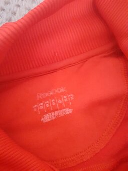 Sportovní červená Reebok mikina, M - 3