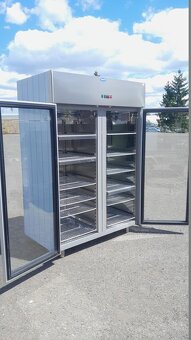 Full nerezová prosklená dvojlednice Tecnodom ( 1400 l ) - 3