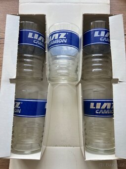 LIAZ skleničky v krabici 5 kusů. Sběratelský kousek - 3