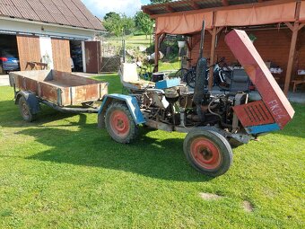 Prodám malotraktor domácí výroby - 3
