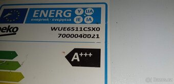 Pračka beko slim 6 kg 1000ot... - 3