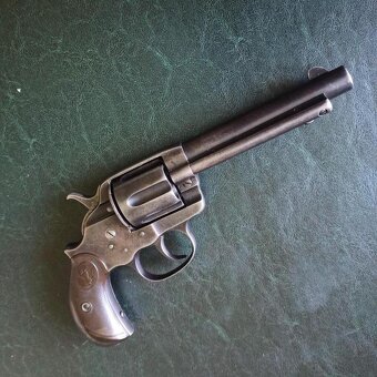 Velký US revolver COLT Frontier 1878 ráže 45LC dvojčinný TOP - 3