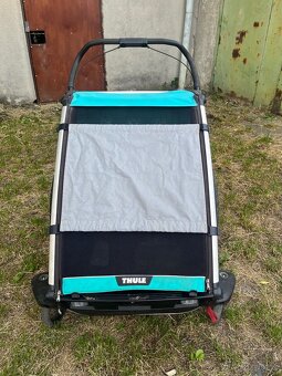 Thule Chariot Double + brzdy + velké přední kolo - 3