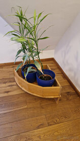 Rohový stolek na květiny - 3