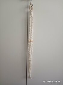 Závěs na květiny macramé - 3
