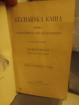 Kucharska kniha 1910 - 3