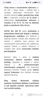 Běžecký stroj vifito - 3
