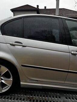 Bmw e46 sada highgloss černé lišty kolem oken - 3