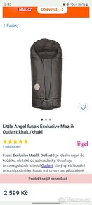 Little Angel fusak Exclusive Mazlík Outlast khaki - 3