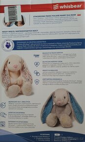 Whisbear šumící plyšová hračka pro miminka - 3