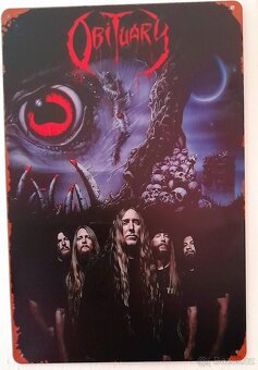 Plechové cedule-Slayer,Metallica,Master'sHammer,Death..META - 3