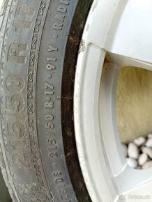 Letní kola 5x112mm Mercedes Ford atd. zachovalá - 3