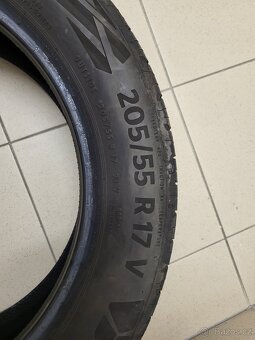 Prodám 1ks letní pneu Continental Ecocontakt 205/55 R17V - 3