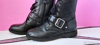 SKVĚLÉ KOTNÍKOVÉ BOTY - STYL MARTENSKY - GEOX - vel. 37 - 3