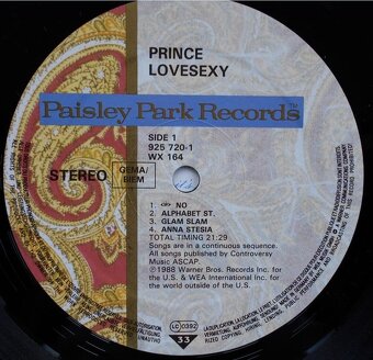 Prince – Lovesexy (LP) - 3
