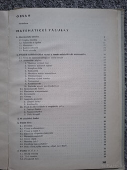 Matematické fyzikální chemické tabulky - 3