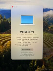 MacBook Pro 2020 - i5/16gb/512gb stav A - 3