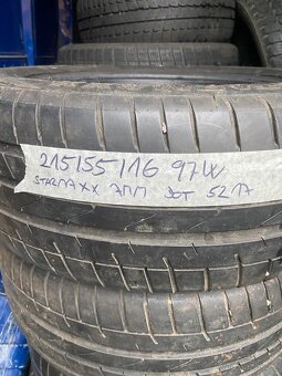 4 ks letní pneumatiky 215/55 r16 - 3