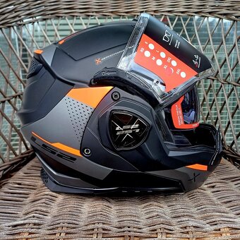 Silniční překlápěcí přilba LS2 Advant X Oblivion - 3