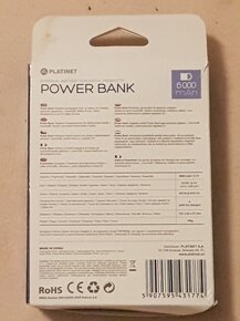 POWER BANKA EXTERNÍ 6.000 mAh - 3