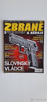 Časopisy Zbraně a Náboje – 7 ks, střelba, recenze, historie - 3
