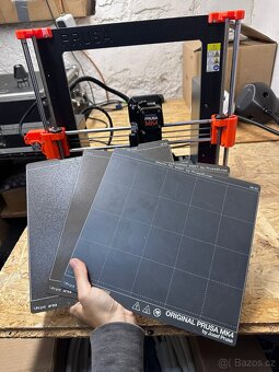 3D tiskárna Prusa MK4 + 3 pláty - 3
