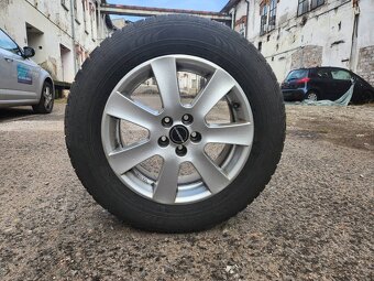 zimní Alu kola Borbet 16” 5x100 + pneu Nokian - 3