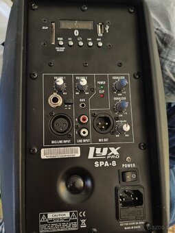 Aktivní box Lyx Pro SPA8 z Amazonu de - 3