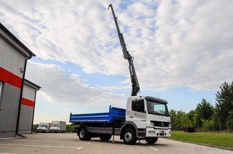MERCEDES ATEGO 15T TŘÍSTRANNÝ SKLÁPĚČ HYDRAULICKÁ RUKA - 3