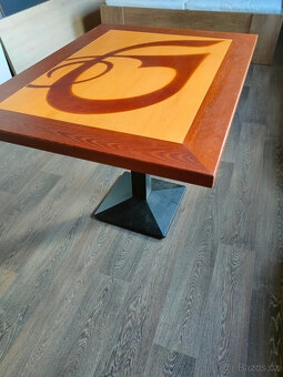 Jídelní stůl Gambrinus, nový, 105x80 cm - 3