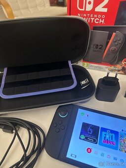 Nintendo switch 2 - V ZÁRUCE / TOP STAV - 3