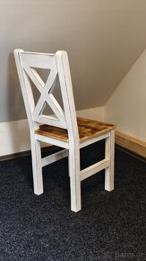 židle z masivu v patině - 3
