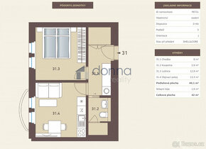Prodej bytu 2+kk 40 m², ul. Na Petynce, Praha 6 - Střešovice - 3