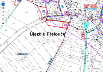 Prodej, pozemek k bydlení a orná půda, Újezd u Přelouče - 3