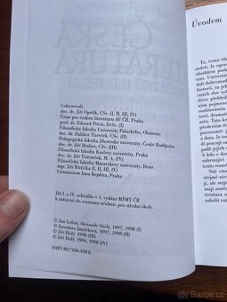 Česká literatura od počátků k dnešku - 3