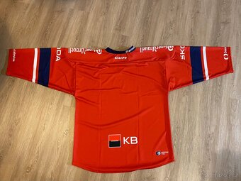 CCM EHT FANS HOKEJOVÝ DRES ČR ČERVENÝ - 3