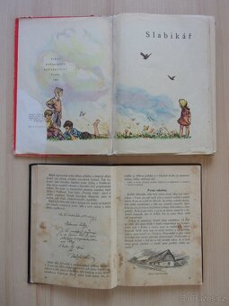 STARÝ SLABIKÁŘ r. 1966 a ČÍTANKA PRO OBECNÉ ŠKOLY r. 1948 - 3