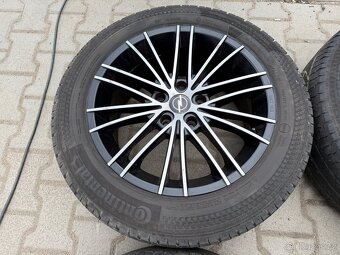 4x al kola 5x112 17 + pneu letní 225/55 R17C - 3