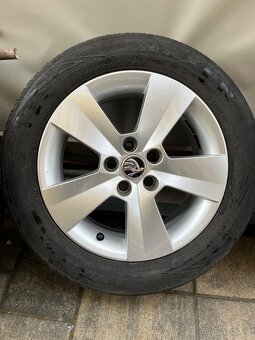 Originální kola Škoda Fabia 5x100 R15 - 3