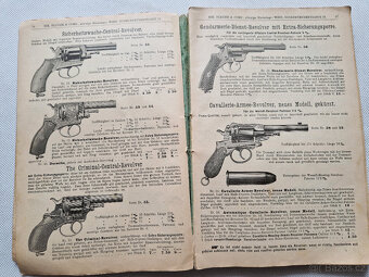 Starý katalog ceník 1894 zbraně střelivo myslivecké vybavení - 3