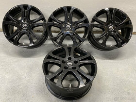 ALU KOLA ORIGINÁL NISSAN 17" 5X114,3 ET40 7J ČIDLA - 3