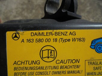 hever na Mercedes ML W163 - 3