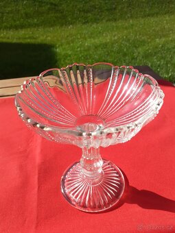 Nástolec/ miska na noze, starožitná - 3