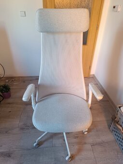 Ikea pracovní otočná židle s opěrkou - 3